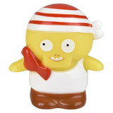 Mini Rubber Zombie Character Kids Toy In Bulk - Assorted