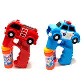 Car Shaped Bubble Blaster Gun For Kids In Bulk - Assorted