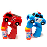 Car Shaped Bubble Blaster Gun For Kids In Bulk - Assorted