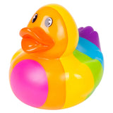 Colorful Rainbow Rubber Duckies Kids Toy