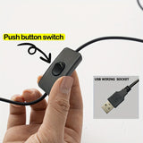 LED USB Table Accent with Antique Metal Claw For Halloween Gift