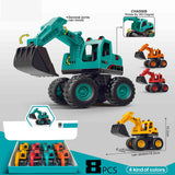 Dump Truck Crane Excavator Toys For Kids In Bulk- Assorted