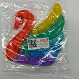 Rainbow Swan Pop It Toys