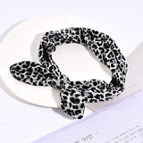 Printed Rabbit Ears Bow Headband