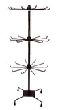 Wholesale 3 Level Spinning Jewelry Display Stand | Black Color MOQ 1