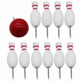 Bowling Pin Pushpins Kids Toy