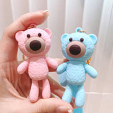 3D Bear Keychain With Flap
