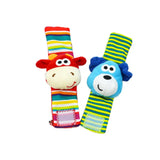 Baby Cute Cartoon Toy Socks with Wrist Straps