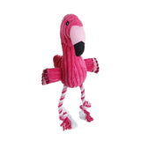 Flamingo Squeaky Pet Toy