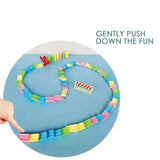 Electric Train Puzzle Light Toy