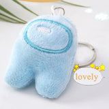 Pillow Shape Keyring Plush Toy