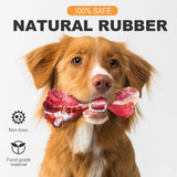 Real Beef Flavor Dog Chew Bones for Aggressive Chewers