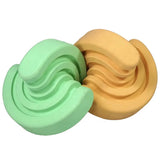 Rolling Dog Play Ball Puzzle and Chew Toy - Infinite Scrolling Rubber Ball Toy for Pets