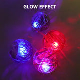 Smiley Ribbon Crystal Bouncing Ball