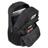 19 Inch Dual Strap Daisy Chain Backpack With Laptop Sleeve - Black ( 1 Case=24Pcs) 15.40$/PC