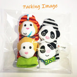Baby Cute Cartoon Toy Socks with Wrist Straps