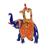 Hand Painted Artwork Elephant Statue