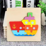 Animal Wooden 3D Puzzle