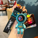 Space Man Keychain With Flap