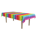 Tie-Dyed Table cover 54" x 108" In Bulk