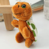 Sea Turtle with Big Eyes Soft Plush Stuffed Keychains - Assorted Colors