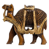 Wooden Camel Statue
