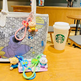 Cartoon Doodle Shaped Keychains