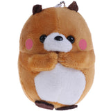 Cute Dog/Rabbit/Bear Soft Plush Keychains - Assorted