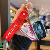 Shoe Wrist Strap Keychain