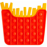Fries pop it fidget toys