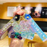 Doll Pose Bear Keychain