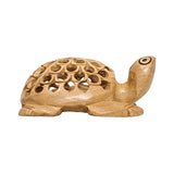 Handcrafted Wooden Tortoise Jaali