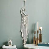 Moon Star Dream Catcher Decor Wall Hanging