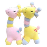 Mini Giraffe Jungle Soft Stuffed Plush Keychains