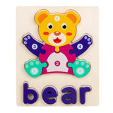 Montessori Educational Wooden Puzzle