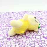 Cute Bear Pineapple Theme Soft Stuffed Plush Keychains