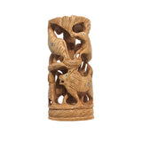 Wooden Animal Statue Decorative Art Piece