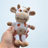 Small Calf & Cow Plush Keychain & Bag Pendant for Kids