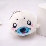 Add Some Fun to Your Kid's Keys with Our Small Plush Marine Life Shape Keychain Toy