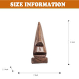 Wooden Eyeglasses Stand Holder