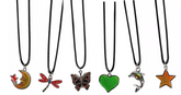 Wholesale CHANGE COLOR MOOD NECKLACES ON 18" NECKLACE