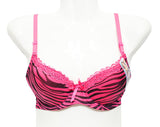 Women's Sexy Zebra Full Cup Coverage Bras Set - Assorted Bulk