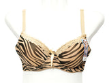 Women's Sexy Zebra Full Cup Coverage Bras Set - Assorted Bulk