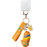 Cola Bottle Toy Doll Keychain Pendant