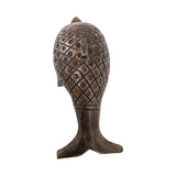 Handcrafted Wooden Dolphin Statue