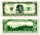 Wholesale ONE BILLION FAKE DOLLAR BILLS (Sold by the pad of 25 bills )