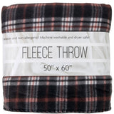 Wholesale Plaid Fleece Blankets 50" x 60