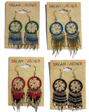Wholesale Dream Catcher Dangle Earrings - Assorted