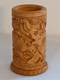 Handcrafted Wooden Pen Holder