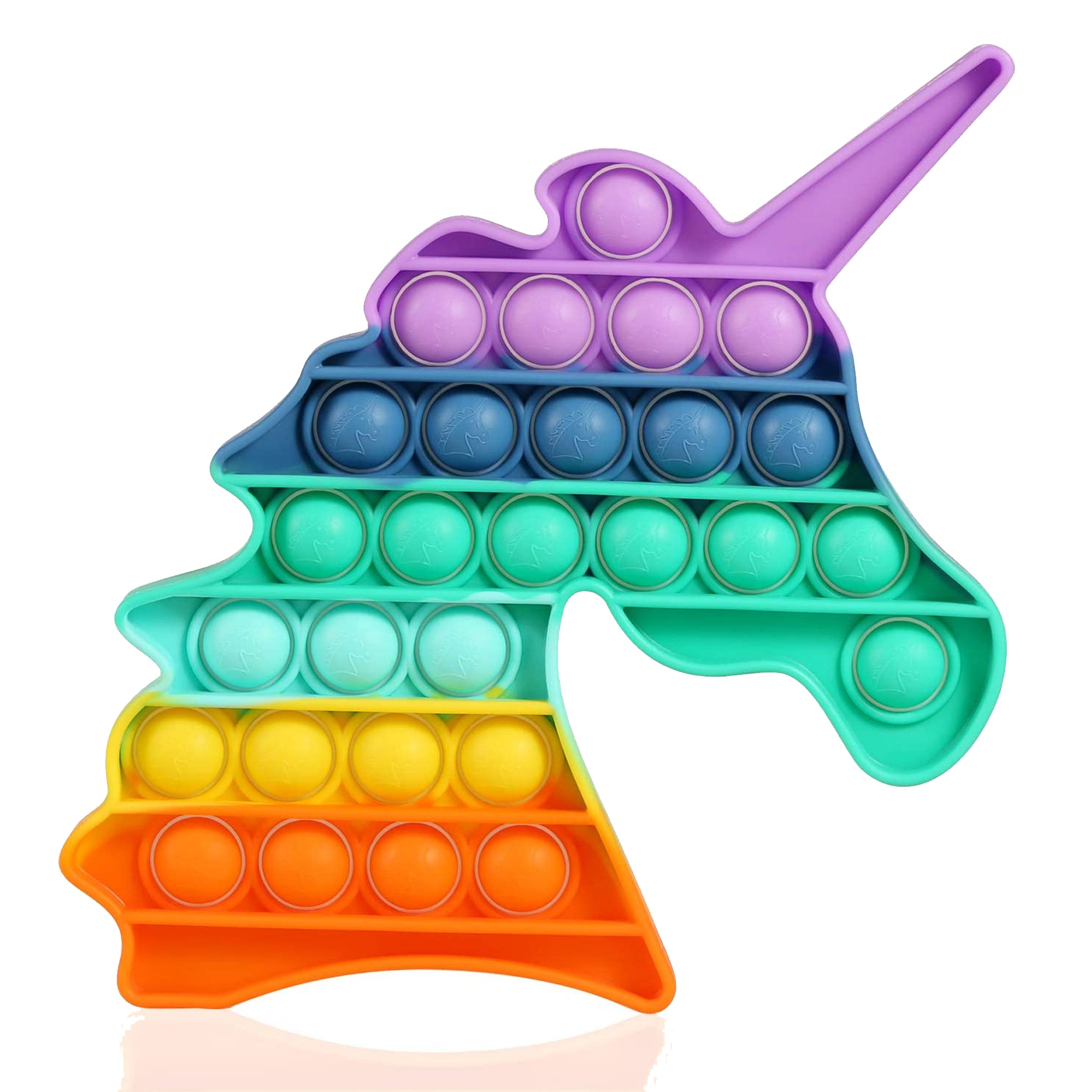 Rainbow Unicorn Pop It Fidget Toy